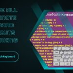 Why Are All My Onenote Keyboard Shortcuts Not Working
