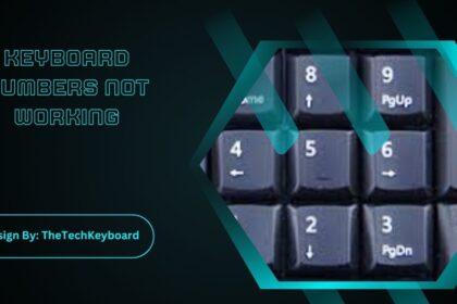 Keyboard Numbers Not Working