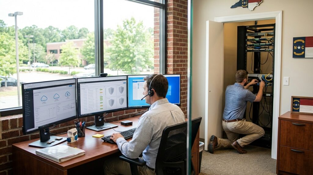 Local vs Remote IT Support: What North Carolina Small Businesses Should Consider